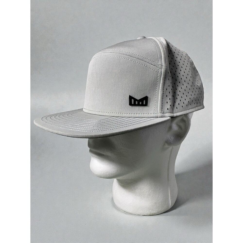 Melin Trenches Hydro Snapback Hat Light Gray Adjustable Men’s Cap